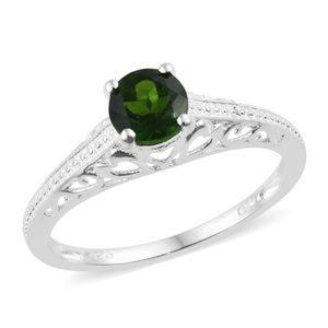 Genuine Russian Diopside Ring